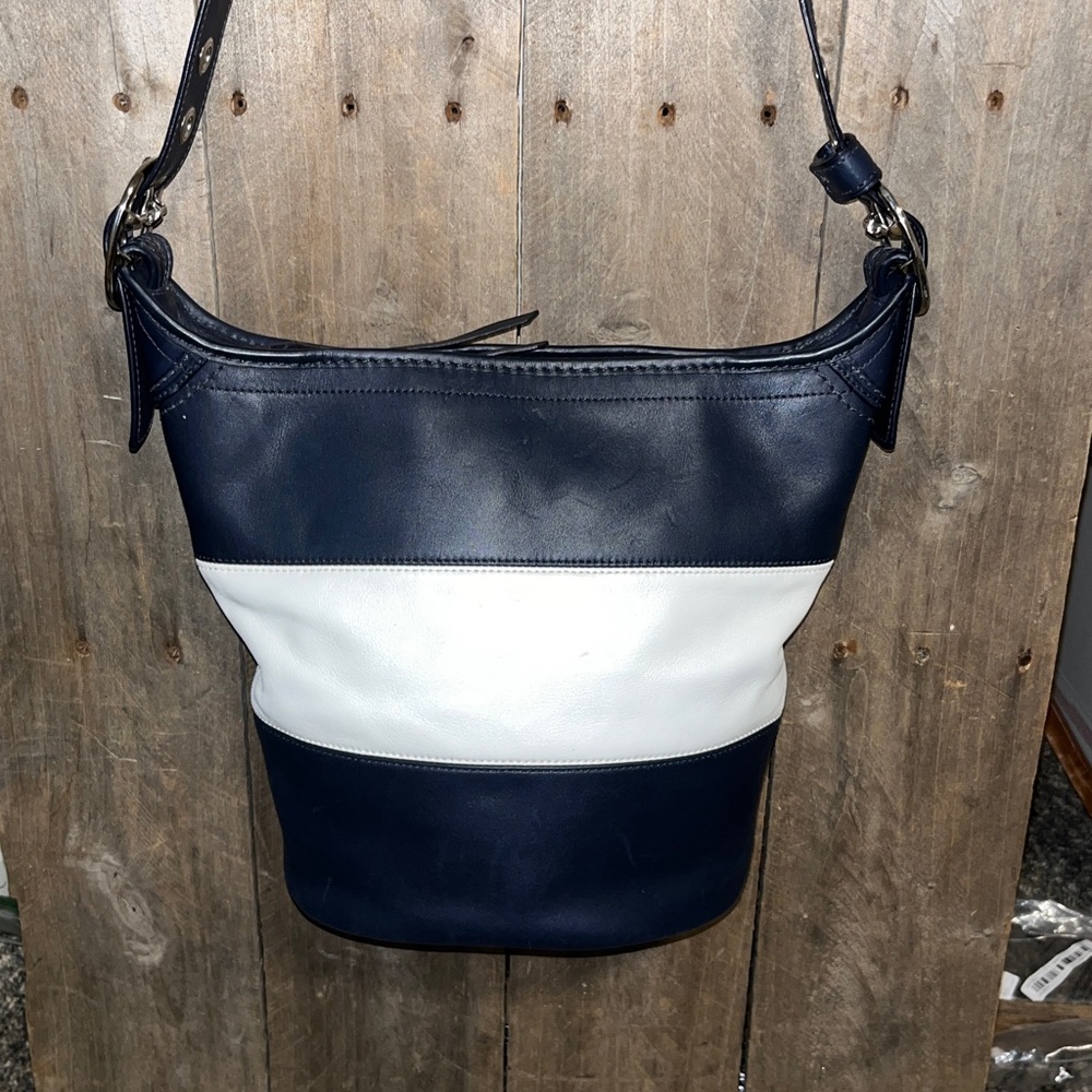 COACH LEATHER RUGBY DUFFLE BUCKET/  CROSSBODY LIMITED EDITION